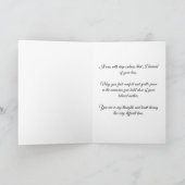 Carte de sympathie pour le décès d'une mère (Intérieur)