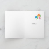 Carte de Sympathie pour le traitement du cancer (Intérieur)