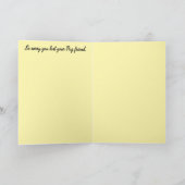 Carte de sympathie pour Pug (Intérieur)