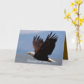 Carte de sympathie - Pour toujours avec vous (aigl (Fleur jaune)