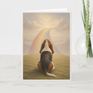 Carte de sympathie pour un Basset Hound