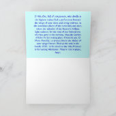 Carte de sympathie pour un homme (Intérieur)