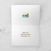 Carte de Sympathie pour voilier (Intérieur)