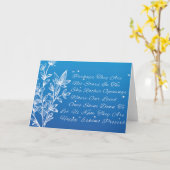 Carte de sympathie - Proches, Enfant, Fausse couch (Fleur jaune)