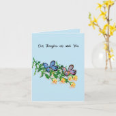 Carte de sympathie : Roses Jaunes (Fleur jaune)