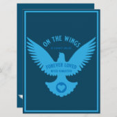 Carte de sympathie Sensitive In Love Memory (Devant / Derrière)