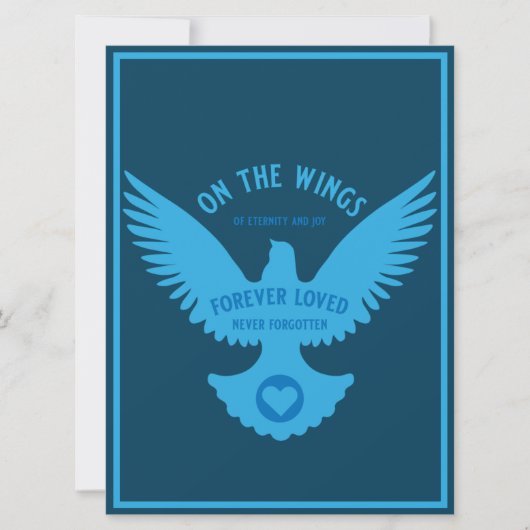 Carte de sympathie Sensitive In Love Memory (Devant)