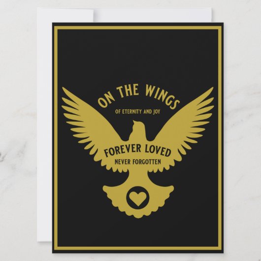 Carte de sympathie Sensitive In Love Memory (Devant)