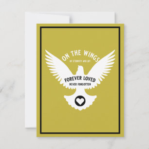 Carte de sympathie Sensitive In Love Memory