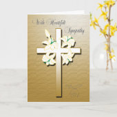 Carte de sympathie Shriners (Fleur jaune)