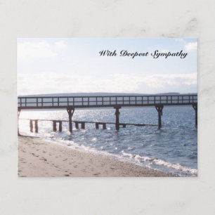 Carte de sympathie Sun et Sea Bible Verse