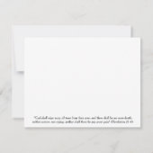 Carte de sympathie Sun et Sea Bible Verse (Dos)