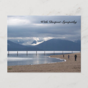 Carte de sympathie Verse Bible Verse Mountains et 