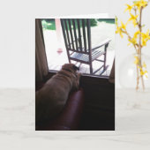 Carte de ta carte me manque (Fleur jaune)