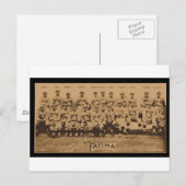 Carte de tabac Fatima Sox rouge 1913 Boston Print (Devant / Derrière)