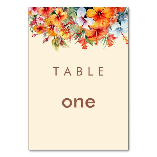 Carte de table (Par défaut)