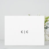 Carte de table (Debout devant)