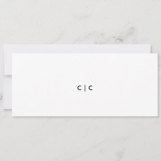 Carte de table (Devant)
