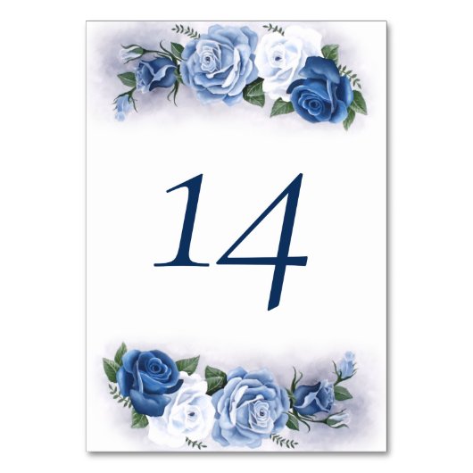 Carte de table (Dos)