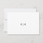 Carte de table (Devant)