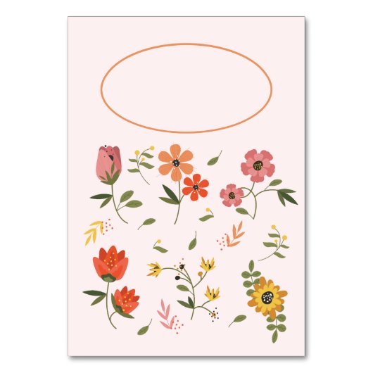 Carte de table (Dos)