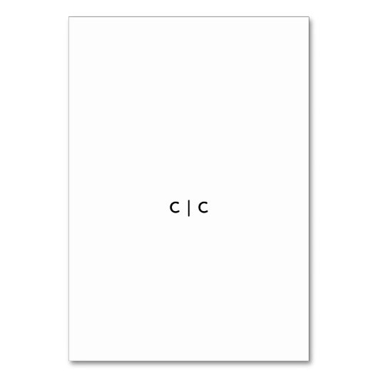 Carte de table (Par défaut)