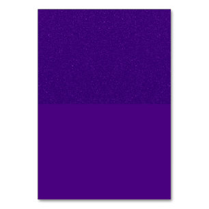 Carte de table à dessus pailleté violet – Personna