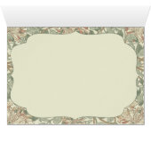 Carte de table antique de mariage (Intérieur Horizontal (Bas))