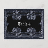 Carte de table Caumartin Dawn (Dos)