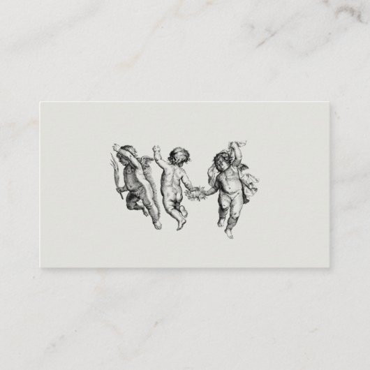 Carte de table Chérubin (Dos)