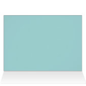 Carte de table classique Blue Birthday Party (Intérieur Horizontal (haut))