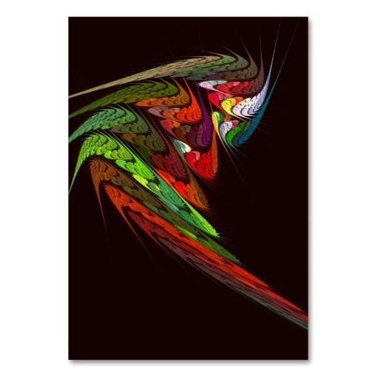 Carte de table d'art Abstrait Chameleon (Par défaut)