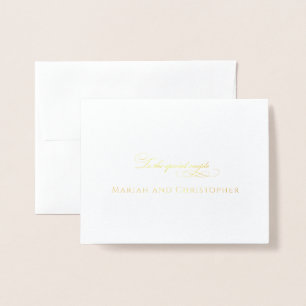 Carte de table de champagne Mariah & Chris