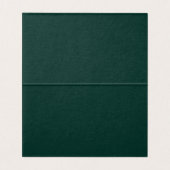 Carte de table de mariage Agate Bleu-vert, Orange (Inside Unfolded)