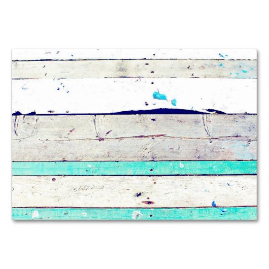 Carte de Table de Mariage Bois Rustique Shabby Vin (Dos)