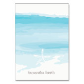 Carte de table de mariage de plage (Par défaut)