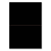 Carte de table de mariage en terre cuite noire (Dos)