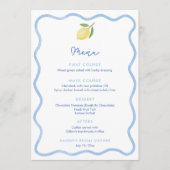 Carte de Table de Mariage Fête de Mariage Ligne On (Devant)