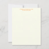 Carte de table de mariage Halloween crânes élégant (Dos)