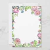 Carte de table de plan de siège calligraphie charm (Dos)