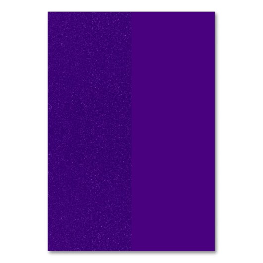 Carte de table double violet personnalisée (Par défaut)