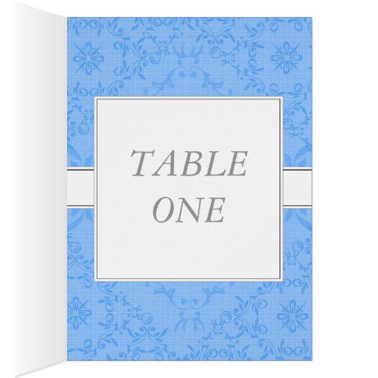 Carte de table et carte de menu de la réception de (Intérieur (Droit))