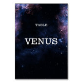 Carte de table étoilée d'astronomie de Galaxie à t (Par défaut)