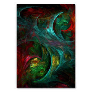 Carte de table Genesis Abstrait Art