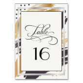 Carte de table | Histoires de peinture modernes et (Dos)