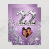 Carte de table Mari n° 22 (Devant / Derrière)