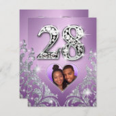 Carte de table Mari n° 28 (Devant / Derrière)