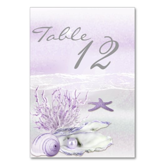 Carte de table Mariage de l'orchidée Dream Shore B (Dos)