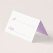 Carte de table Mariage Floral Roses Jaunes Moderne (Front)