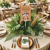Carte de table Meerkat
